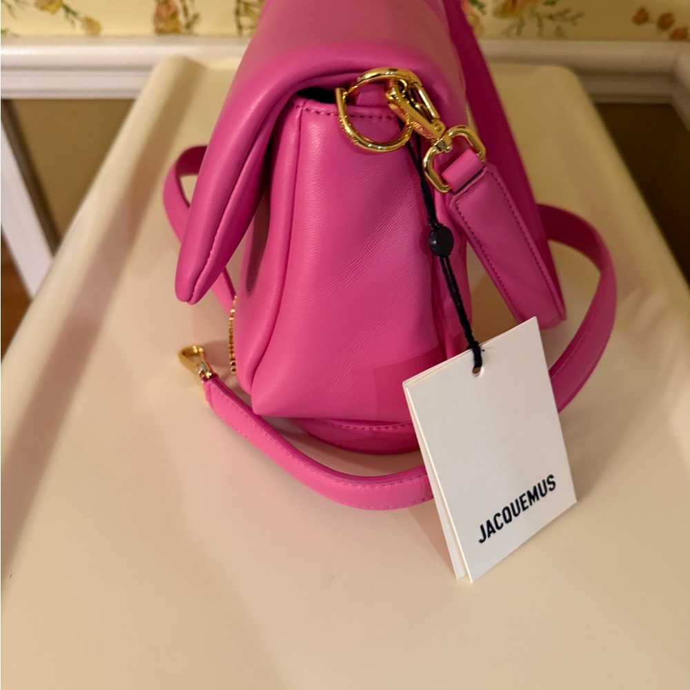 Jacquemus Vibrant Pink Le Bambimou Crossbody Bag - Picture 8 of 11